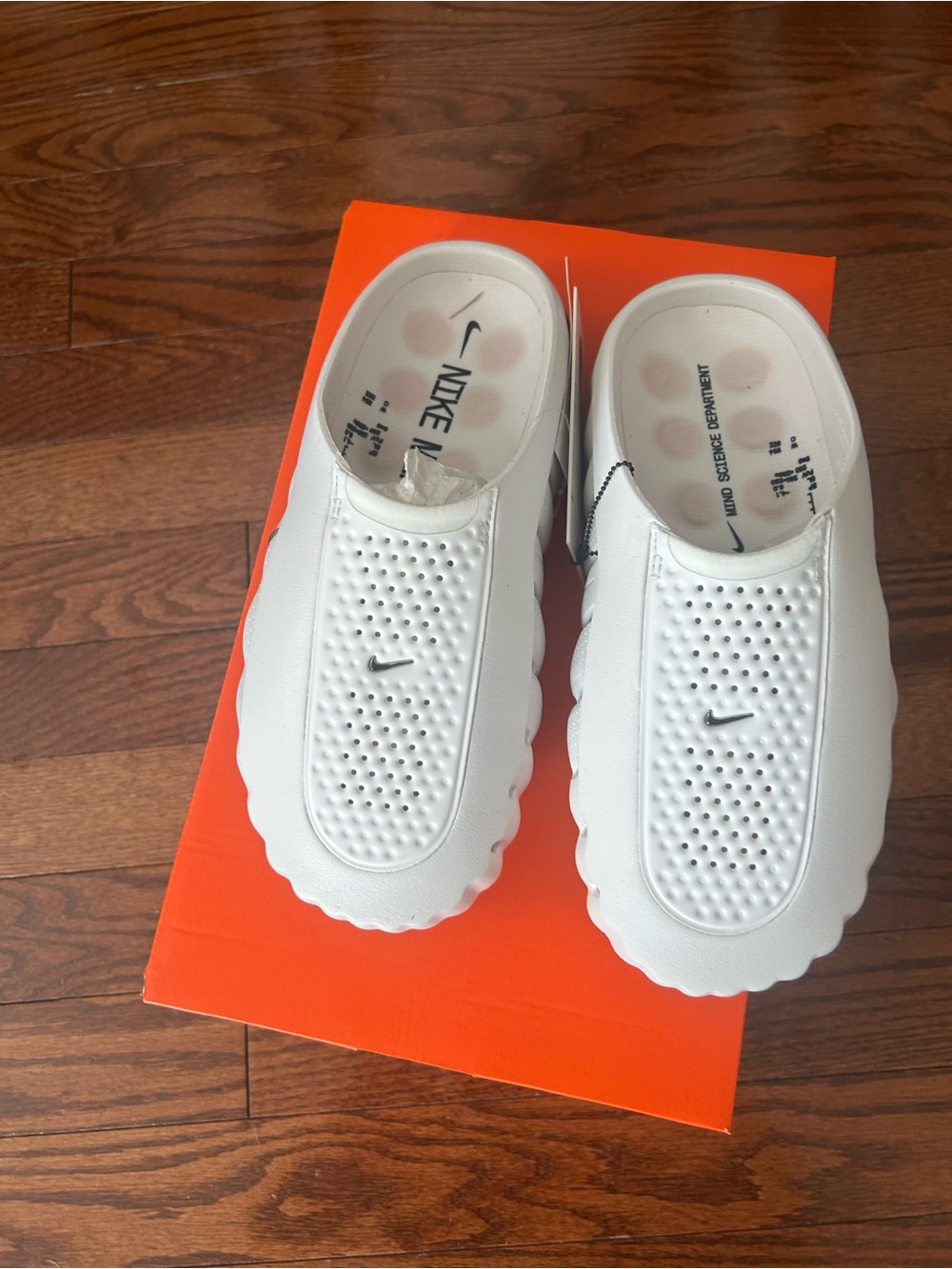 Nike Mind 001, summit white, Slip-On Mules